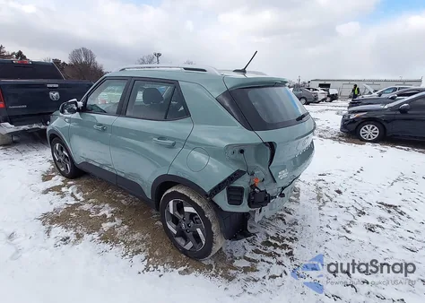 2025 Hyundai Venue Sel из США, поврежденный, VIN KMHRC8A3XSU398539
